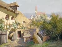 Old Farm on the Danube