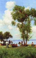 At Thousand Islands, St. Lawrence River
