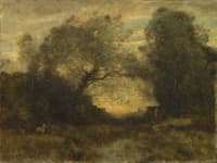 The Pond at the Entrance to the Woods