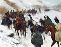 Napoleon Passing through the Guadarrama Mountains, 1808