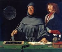 Portrait of Fra Luca Pacioli with a Student