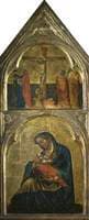 Virgin and Child with a Crucifixion