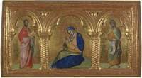 The Madonna of Humility with Saints Mark and John the Baptist
