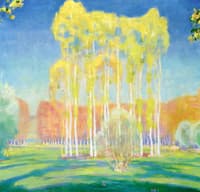 Autumnal Afternoon - The Poplars, Voulangis