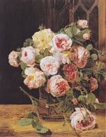 Bouquet of Roses at the Window