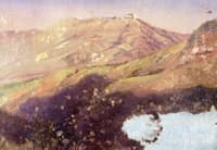 Paisaje con montañas