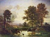 Watering Cattle