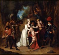 Story of Don Quixote - Don Quixote Defends Basilius, Who Marries Quiteria by Stratagem