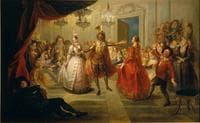 Story of Don Quixote - Don Quixote Dancing at the Ball in Barcelona