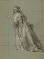 Study of a Woman Turned Toward the Left