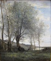 Effet du matin: Le Pȃtre aux deux chèvres (Shepherd with Two Goats)