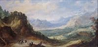 View of the Alps