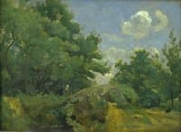 Arbres et rochers à Fontainbleau (Trees and Rocks at Fontainebleau)