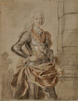 Preparatory Study of the Portrait of the Duke Louis of Orléans