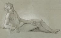 Study of a Reclining Female Nude