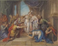 Joseph Recognized by his Brothers (study)