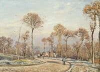 La route de Versailles, Louveciennes