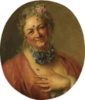 Portrait of Pierre de Jelyotte (1713-1797), in the role of Nymph Plataea