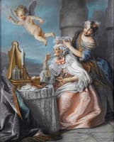 Folly Embellishing Old Age with the Adornments of Youth