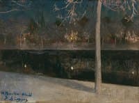 Landscape by Night (Haarlem)