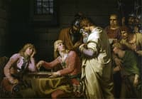 Conradin of Swabia and Frederick of Baden Being Informed of Their Execution in Prison in Naples