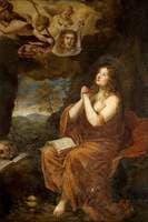 Putti-Angels Showing the Veronica to Saint Mary Magadalen