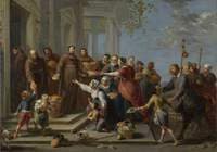 Saint Anthony of Padua (?) Distributing Bread