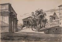 Fanciful View of the Forum, with the Arch of Septimus Severus