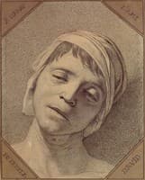Head of Dead Marat