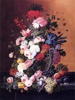 Still Life with Fruits and Flowers