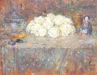 Still-life with White Flowers