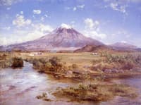 Vista de los volcanes