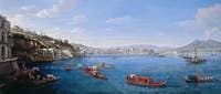 Posillipo with the Palazzo Donn’Anna, Naples