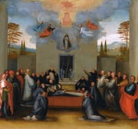 The Lying in State and Ascencion of Saint Anthonius