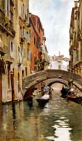 Gondola on a Venetian Canal