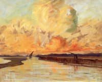 Evening Rays over the Nile