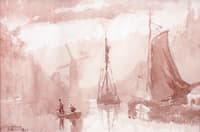 Windmills and Sailboats at Rotterdam