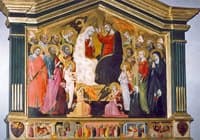 Coronation of Virgin.