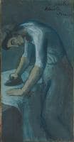Woman Ironing