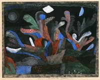 Picture of a Garden in Dark Colors