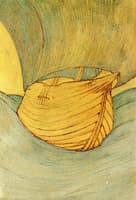 The Ship - Design in Three Tints of Gold