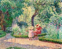 In the Garden at Montévrain