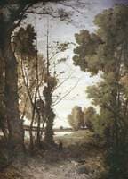 Duck Shooting on the Banks of the River Allier