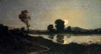 Moonlight on a Lake