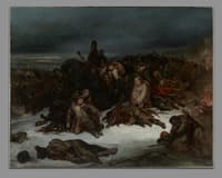 The Retreat of Napoleon's Army in Russia, 1912
