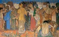 The Men Led Saul by the Hand and Brought Him to Damascus
