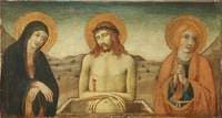 Christ at the Tomb with Saint Mary Magdalen and Saint John