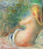 Seated Nude from Behind