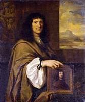 Portrait of a Man Holding a Portrait