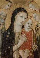 The Virgin and Child with Saints Jerome and Catherine of Alexandria and Angels